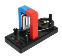 YARNOW Hand Cranked Dc Electric Generator Portable Physical Electricity Equipment for Student Experiments and Safe Design Easy Assembly for Science Learning