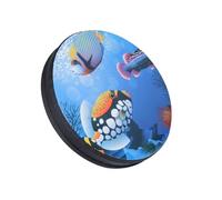 YARNOW Hand Drum Sea Elements Percussion Instrument for Ocean Themed Rattle Drum Stimulates Music Interest and Hand Eye Coordination Musical for Boys