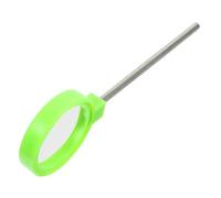 YARNOW Handheld Convex Lens for Physics Teaching Experiments with 10cm Focal Length, Optical Lens Made of Glass and Plastic, Easy to Clean Design for Classroom Use