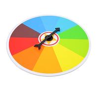 YARNOW Hanging Prize Wheel Game Turntable for Parties Wall Decoration Classroom Fun Portable Raffle Wheel for Carnivals Trade Shows Holiday Activities