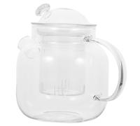 YARNOW Heat-Resistant Brewing Tea Infuser Detachable in Glass Teapot with 750ml Practical for Chinese Herbal Medicine and Flower Household Or Office