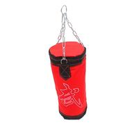 YARNOW Heavy Boxing Sandbag Workout Sandbag Hanging Fitness Bag Thick Red Hollow Punching Bag for Karate Training and Full Body Exercise