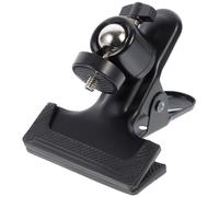 YARNOW Heavy Duty Camera Mount Clamp and Pan-tilt Function with Universal Ball Head Design Plastic and Metal Flash Holder for Table Side and Light Stand Photography