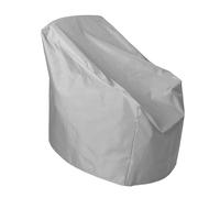 YARNOW Heavy Duty Oxford Boat Seat Cover Grey Soft Pontoon Captain Chair Protector Outdoor Weatherproof Furniture and Kayak Seat Shield