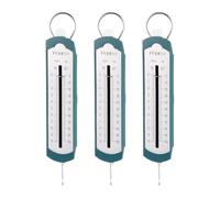 YARNOW High Precision Spring Dynamometer 3pcs Set for Teaching and School Use, Stainless Steel Material with Easy to Use and Well Polished Finish, for Physics Experiments and Force