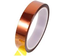 YARNOW High Temperature Electrical Tape with Excellent Insulation 1 Roll Polyimide Film Adhesive Tape and No Residual Glue for Packing Fixing and Painting
