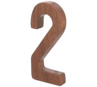 YARNOW House Number Oversized Address Number 3d Solid Design Easy Installation Can be Painted or Stained for DIY Project Exterior Decor