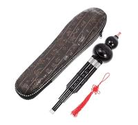 YARNOW Hulusi Recorder for Boys and Girls Chinese Ethnic Wind Instrument Seven-hole Flute for Beginners Decorative and Practical Random Color