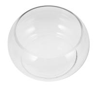 YARNOW Hydroponic Glass Flowerpot Medium Desktop Fish Bowl Planter for Money Plant Water Lily Aquarium Lotus Pot for Home Gardening