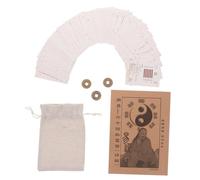 YARNOW I Ching Divination Kit with Hexagram Cards and Instruction Guide for Chinese Prosperity Success Coins and Book of Changes Comprehensive Learning Tool for Beginners Cultural Wisdom