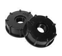 YARNOW IBC Tote Hose Adapter 2Pcs Plastic Tank Connector Nominal Diameter 60Mm with 1/2 Outlet Inner Diameter 20Mm Practical Use for 1000L Chemical Drum and Water Storage