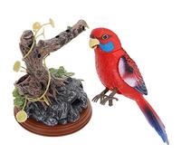 YARNOW Imitation Bird Electric Plastic Bird Ornament for Garden Decoration Realistic Appearance Design for Outdoor Landscaping and Visual Enjoyment