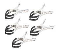 YARNOW Indentation Clamps Repair Clip for Wind Instruments Saxophone Stainless Steel with Non-slip Leather Case Make Cushion Tighter and Airtight Simple Operation for Music Studio