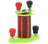 YARNOW Induction Coil for Physics Teaching High School and University Courses, User-friendly and Reliable Solenoid Coil Demonstration Instrument Made of Plastic and Metal, for Students