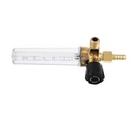 YARNOW Industrial Gas Flow Meter with Control Valve High Accuracy Gas Measuring Device with Versatile Applications and Easy Installation for Chemical Random Color