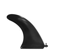 YARNOW Inflatable Surfboard Tail Fin Plastic Paddle Tail Rudder with Screw Removable Splitter for Better Flex and Medium Template , Black , Suitable for Sup and Water Sports