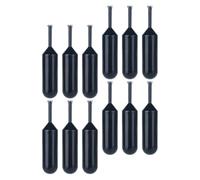 YARNOW Ink Refills Material Black 12pcs with 2ml Capacity Each for Concealing Sensitive Information on Credit Card Statements and Address for Identity Roller Stamps