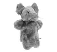 YARNOW Interactive Animal Hand Puppet Plush Mouse for Motor Skills Development and Parent-child Bonding