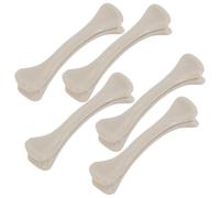 YARNOW Interactive Chewer Sturdy Pp Material Bone Shape Chew for Dogs 5pcs Product配件 that Cleans Teeth and Controls Tartar, Gift for Puppies and Adult Dogs