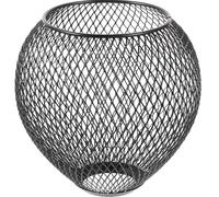 YARNOW Iron Cage Pendant Lamp Shade Wire Mesh Hollow Out Water Drop Lampshade for Ceiling Lighting in Indoor Room 5.43X5.31X5.31In Soft Light Effect