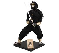 YARNOW Japanese Samurai Doll Traditional Asian Figurine for Home Decor Lifelike Collectible Display Unique Ornament Symbol of Bravery and Honor