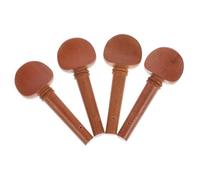 YARNOW Jujube Wood Violin Tuning pegs for Accurate Tuning 4pcs Replacement Preserve the Headstock and Stable in Use Parts for 3/4 and 4/4 Violins
