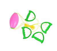 YARNOW Jumbo Pulling Balls for Age Eco Friendly Plastic Gym for Indoor Outdoor Game Enhancing Physical Mental Health Random Color Green Red Orange Random Color