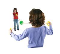 YARNOW Jumbo Pulling Balls for Indoor Outdoor Play Eco Friendly Plastic Gym Family Interactive Game Random Colors Green Red Orange Random Color
