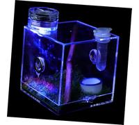 YARNOW Jumping Spider Habitat Box with Portable Breeding Case for Insects with Light for Spider and Beetle Care Easy to Clean and Maintain