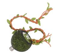 YARNOW Jumping Spider Hideout Artificial Plant Vines Leaves Decorations for Tarantula and Jumping Spider Enclosure Metal Safe Refuge