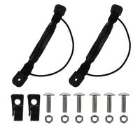 YARNOW Kayak Replacement Plastic Pull Handle with Black Bungee Cord Paddle Park Side Mount Handle Set for Outdoor Recreational Canoeing and Kayaking