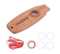 YARNOW Kazoo Musical Instrument for Adults Portable Kazoo with Food Grade Beeswax Care Guitar Partner for Easy Learning and Joyful Music Play Random Color