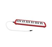 YARNOW Key Melodica Musical Instrument with Soft Bag for Beginners and Music Lovers Red Lightweight Battery Easy to Play for Home and Travel
