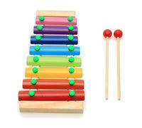YARNOW Knock Piano Tones Wooden Musical for Early Childhood Education Instrument Coordination Development Random Color