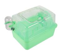 YARNOW Large Cage with Safe Plastic Material Rat and Dwarf Hamsters Castle Detachable Facilities with Water Bottle and Running Wheel for Small Pets