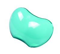 YARNOW Large Silicone Mouse Mat with Wrist Rest Protector Light Green Comfortable Touch Smooth Operation Simple Shape Ergonomic Wrist Rest Mouse Pad for Office Use