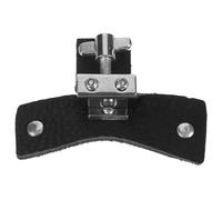 YARNOW Leather Drum Dampening Pad Mute Cushion Sturdy Small Size for Quiet Practice for Jazz and Snare Drummers with Portable Installation