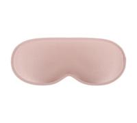 YARNOW Lightweight 3D Sleeping Eye Mask for Travel and Outdoor Activity Breaks Cotton Fabric Eye Covers for Sleeping Soft Pink Mask to Fatigue and Block Light