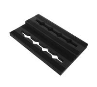 YARNOW Lightweight Eva Material Slip Surface Portable Effects Pedal Organizer for Musicians the Go Compatible with Various Pedals