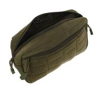 YARNOW Lightweight Outdoor Hiking Waist Pouch Military Green Multi Compartment Survival Gear Organizer for Camping Fishing Travel Medicine Storage
