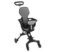 YARNOW Lightweight Travel Stroller for High Landscape Seat Adjustable Handle Quick Fold Mechanism Compact Airplane-Ready Pushchair for Boy Girl and Easy to Carry for Airport and Travel