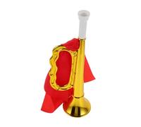 YARNOW Lightweight Trumpet with Decoration Safe Easy to Play Musical Instrument for Boys for Parties and Sports Games Fostering Musical Talent