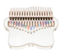 YARNOW Lovely Key Transparent Kalimba Finger Piano Portable Music Accessory with Exceptional Sound Clarity and Stylish Build Pure and Melodious Tones for Music Lovers