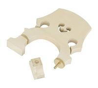YARNOW Low Pitched Violin Bridge Maple Replacement Accessory for Bass Violin Lightweight Easy to Install Practical