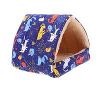 YARNOW Luxury Hamster Nest Pet Bed Cozy Sleep Nest for Winter Hamster Rabbit Chinchilla Pet Cage x Inches Soft and Sturdy