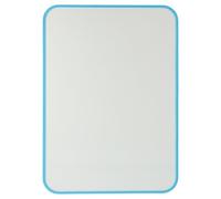 YARNOW Magnetic Whiteboard Double Sided Desk Dry Erase Board with Plastic Frame Easy to Write and Wipe Portable Whiteboard for Group Teaching and Dormitory Use Random Color