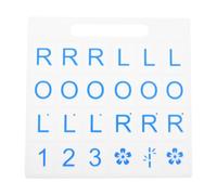 YARNOW Mahjong Solo Practice Board: Solo Training Tool with RLO Guide - 24 Slots Training Board for Learning - 2026 New Mahjong Tool for Beginners (Blue)