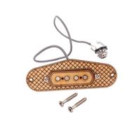 YARNOW Maple Wood Humbucker Pickups for Cigar Box Guitar Waxed Coil Protection Balanced Classical Tone Approx Suitable for Bass and Electric Instruments