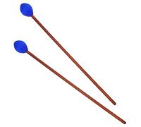 YARNOW Marimba Drumsticks Set 2 Pcs Boys and Girls Xylophone Mallets Made of Wood Rubber for Safe Comfortable Play Random Color