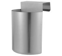 YARNOW Market Shelf Hanging Rack Iron Kitchen Organizer with Hanging Design Space Saving Silver Holder for Shovels and Cans Over The Door and Supermarket Use